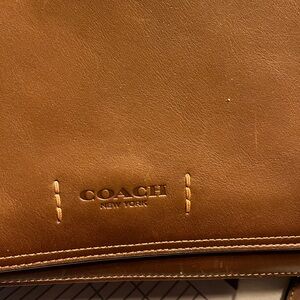 Coach Brown messenger or purse